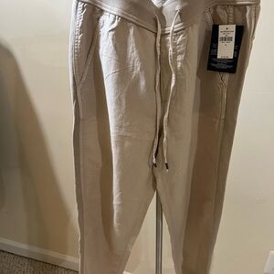 Women gap beige joggers size s